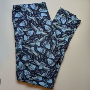 Owl print Lularoe TC leggings